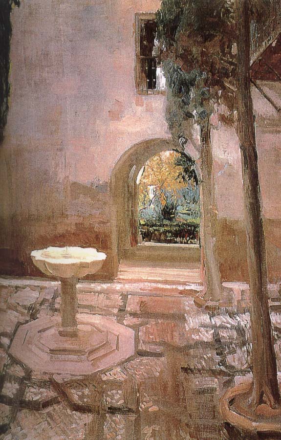 Joaquin Sorolla Courtyard